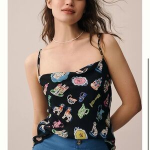 Corey Lynn Calter Icon Print Tank Top